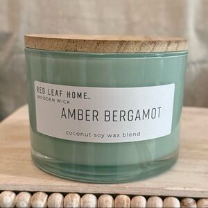 Red Leaf Home "Amber Bergamot" Candle